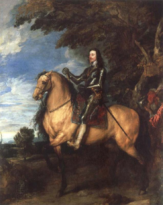 Anthony Van Dyck equestrian porrtait of charles l China oil painting art